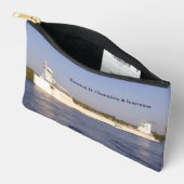 サミュエルD.シャンプレーン&イノベーションジッパーバッグ アクセサリーポーチ (見開き)