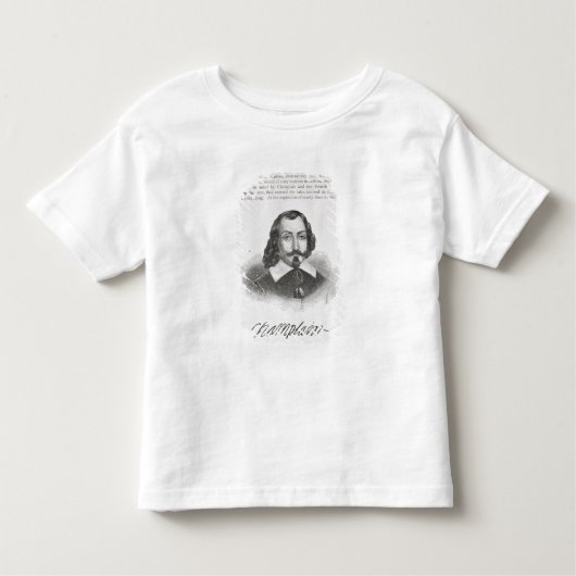 サミュエルde Champlain トドラーTシャツ (正面)