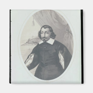 サミュエルde Champlain 1854年 マグネット