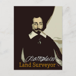 サミュエルde Champlain Landの検査官 ポストカード