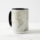 サミュエルDunn著Terraqueous地球| 1787年 マグカップ (正面左)