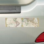 サミュエルDunn 1794年著世界の一般図 バンパーステッカー (車上)