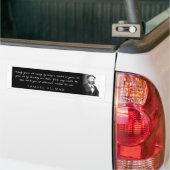 サミュエルUllman -だれもによってただ古く…育ちません バンパーステッカー (トラック上)