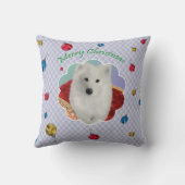 サミーガール付きホリデーデコー枕 クッション (裏面)