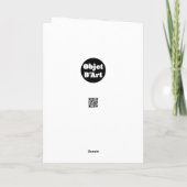 サミ族の挨拶状の旗 シーズンカード (裏面)