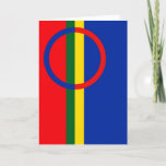 サミ族の挨拶状の旗 シーズンカード<br><div class="desc">このデザインはサ刺激を受けたミフラグによるものです</div>