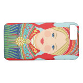 サミ・マトリヨスカケース Case-Mate iPhoneケース (裏面(横))