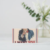 サムおじさんがほしい 名刺 (スタンド正面)