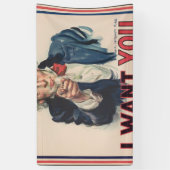 サムおじさんがほしい 横断幕 (縦)