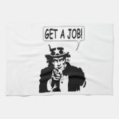 サムおじさんが仕事を得る キッチンタオル (横)