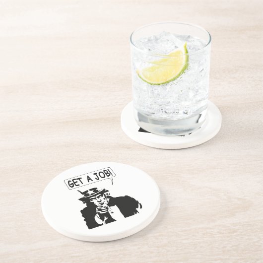 サムおじさんが仕事を得る コースター (側面)