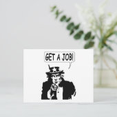 サムおじさんが仕事を得る ポストカード (スタンド正面)