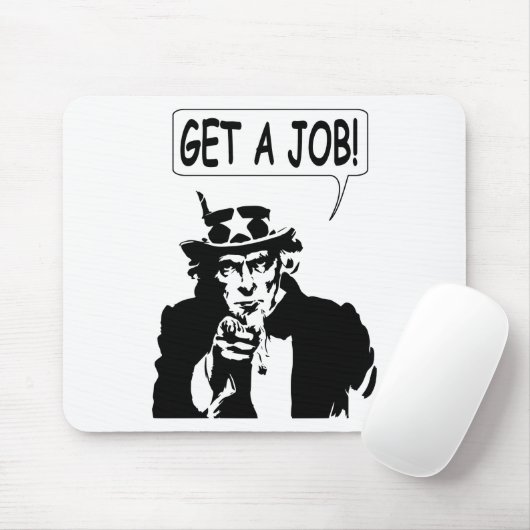 サムおじさんが仕事を得る マウスパッド (マウス)