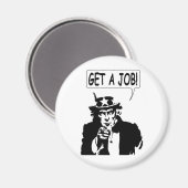 サムおじさんが仕事を得る マグネット (正面/裏面)