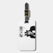 サムおじさんが仕事を得る ラゲッジタグ (正面縦)