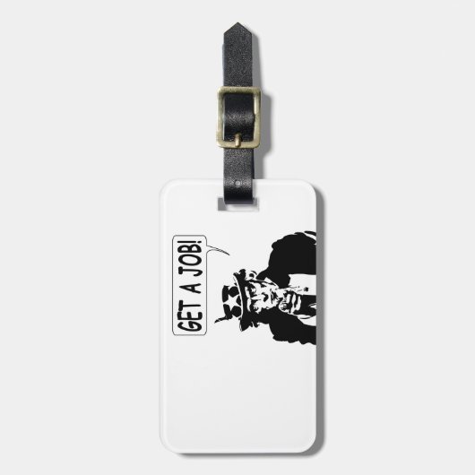 サムおじさんが仕事を得る ラゲッジタグ (正面縦)