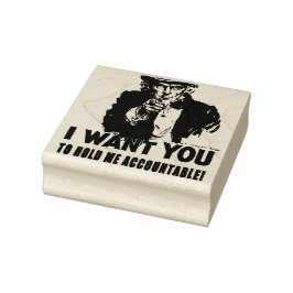 サムおじさんが抱き締めたい ラバースタンプ