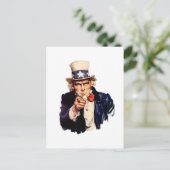 サムおじさんが欲しがってる！ ポストカード (スタンド正面)