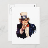 サムおじさんが欲しがってる！ ポストカード (正面/裏面)