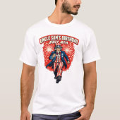 サムおじさんの誕生日パーティー Tシャツ (正面)