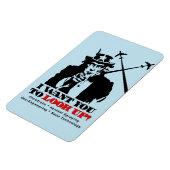 サムおじさんは私はあなたに見上げてほしいと言う マグネット (左側)