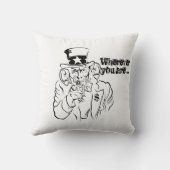 サムおじさん クッション (裏面)