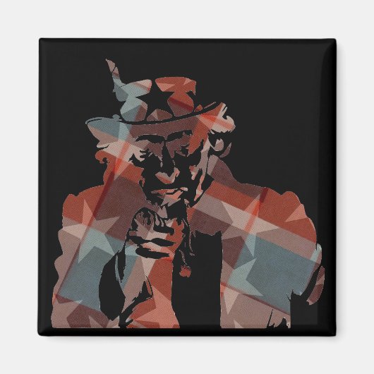 サムおじさん マグネット (正面)