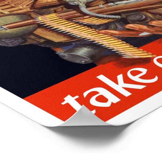 サムおじさん – 勝利のためにあなた – 第二次世界大戦 ポスター (角)