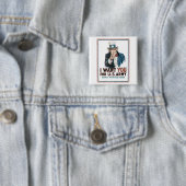 サムおじさん「欲しい!」 缶バッジ (インサイチュ)