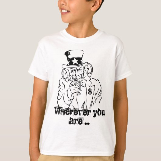 サムおじさん Tシャツ (正面)