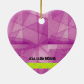 サムおよびサリーのスカルのオーナメント セラミックオーナメント (裏面)