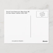 サムとオミーのレスタアランナグスヘッドNC ポストカード (裏面)