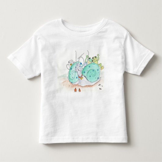 サムとスキップ トドラーTシャツ (正面)