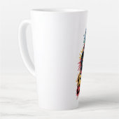 サムとハムは兄弟である カフェラテマグ (左アングル)