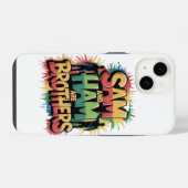 サムとハムは兄弟である iPhoneケース (裏面横)