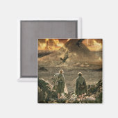 サムとFRODO™接近する山の運命 マグネット (正面/裏面)