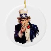 サムの叔父 セラミックオーナメント (裏面)