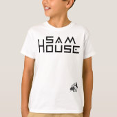 サムの家の子供のHanes TAGLESS®のTシャツ Tシャツ (正面)