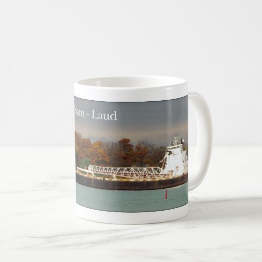 サムの賞賛の全体像のマグ コーヒーマグカップ (正面右)