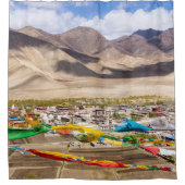 サムイェー修道院の空中表示 – チベット、アジア シャワーカーテン (正面)