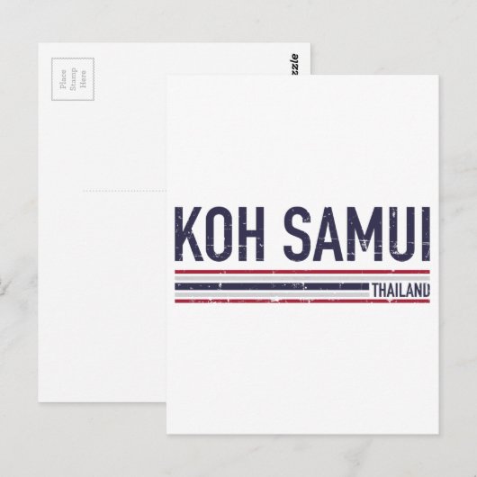 サムイタイ ポストカード (正面/裏面)