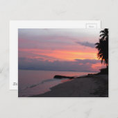 サムイ海サンセットインタイ ポストカード (正面/裏面)