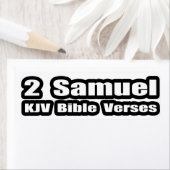 サムエル記下 KJV 聖書の節 ラベル (インサイチュ)