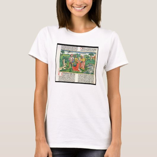 サムエル10サウルの戴冠式と悩み。 Tシャツ (正面)
