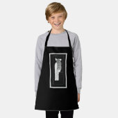 サムエル・ジェスルン・デ・メスキータの王冠コカトゥー エプロン (着用した状態)