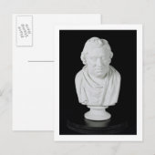サムエル・ジョンソン（1709年～84年） 1777年（石膏） ポストカード (正面/裏面)