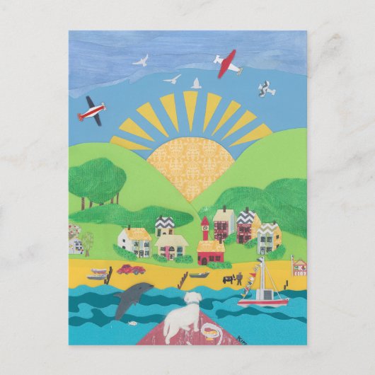 サムオンザボート ポストカード (正面)