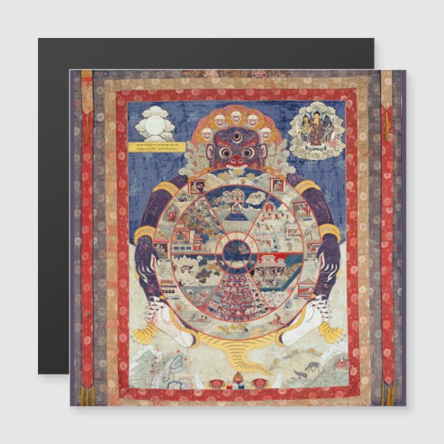 サムサーラの輪廻の輪 (正面/裏面)