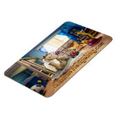 サムザヘッジホッグ – 冷蔵庫用マグネット マグネット (左側)