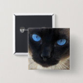 サムシャム猫 缶バッジ (正面&裏面)